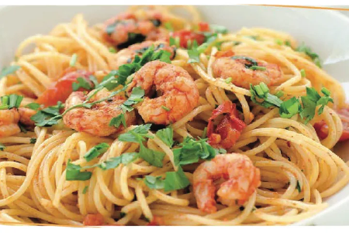 Spagetti Karidesli