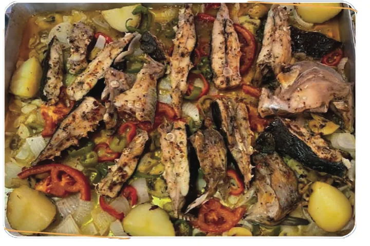 Fırında Kalkan Balığı